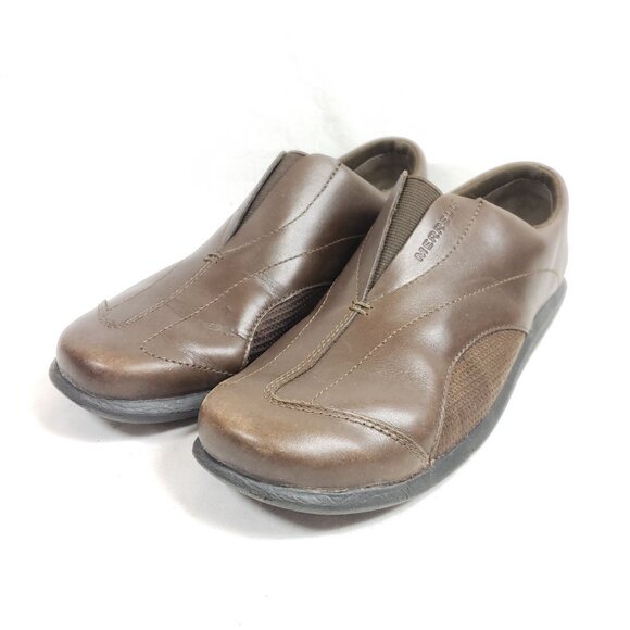 Merrell Shoes - Merrell Quest Flex Slip On Shoes Women's Size 6.5/37 Brown Leather